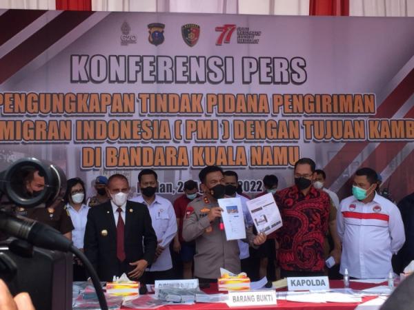 Pemeriksaan Selesai Polda Sumut Kembalikan 212 Pmi Ilegal Ke Daerah Asal