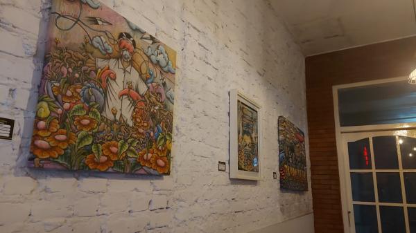 Perupa Tasikmalaya Jadikan Cafe sebagai Galeri Karya Seni