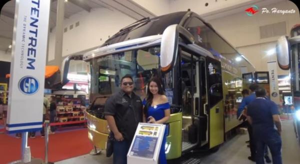 Ketika Karoseri Bus Avante H7AB Menarik Perhatian Bos PO Haryanto di Pameran GIIAS 2022