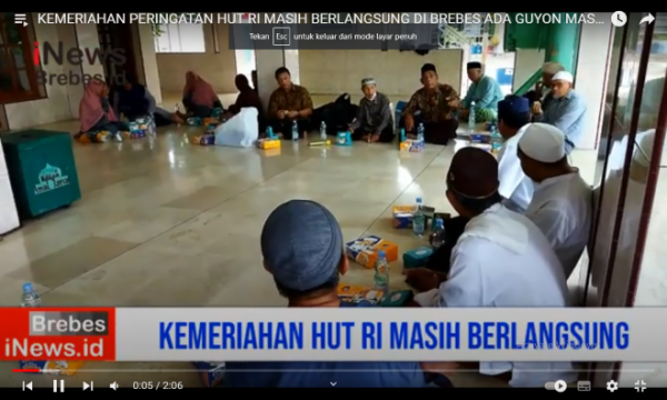 Video Kemeriahan Peringatan HUT RI Masih Berlangsung di Brebes Ada Guyon Masa Kecil