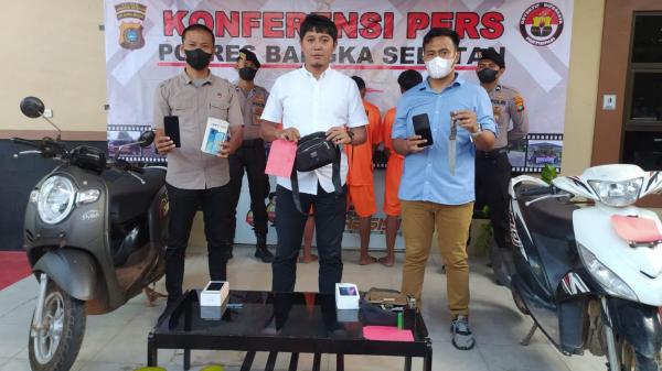 3 Remaja Pelaku Pencuri Dibanyak TKP di Bangka Selatan Diringkus Polisi