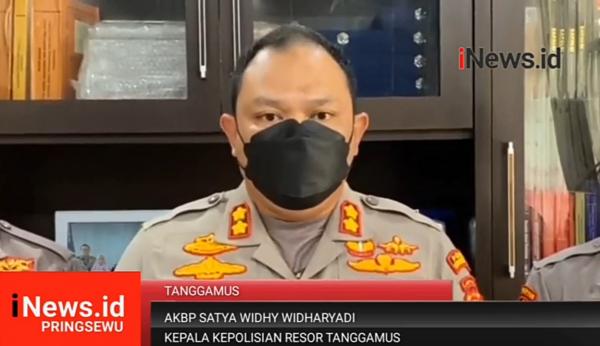 Video Test Urine Sembilan Kapolsek Polres Tanggamus