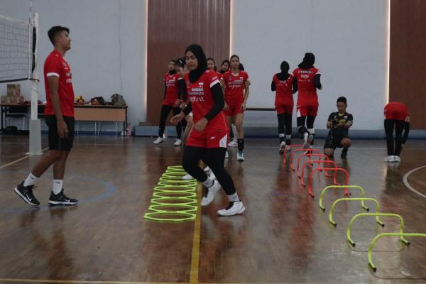 Jalani Pelatnas, Tim Bola Voli Putri Siap Harumkan Indonesia di Ajang ASEAN Grand Prix 2022