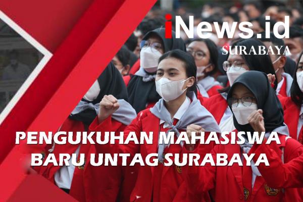 Video Pengukuhan Mahasiswa Baru Untag Surabaya 2022
