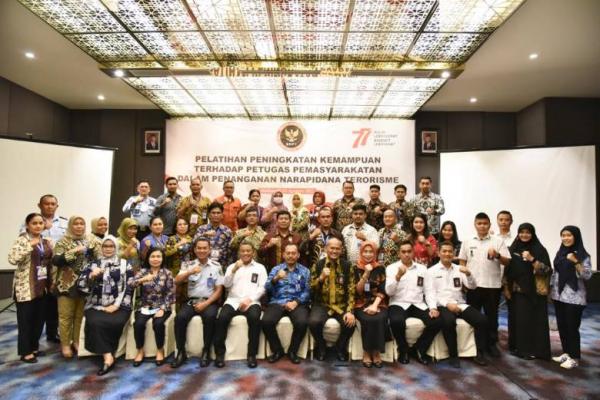 Agar 14  Napiter di Sumatera Utara Kembali Cinta NKRI, BNPT Latih Petugas Pemasyarakatan