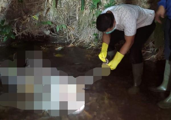 Mayat Wanita Ditemukan Dipinggir Sungai, Ternyata Korban Pembunuhan