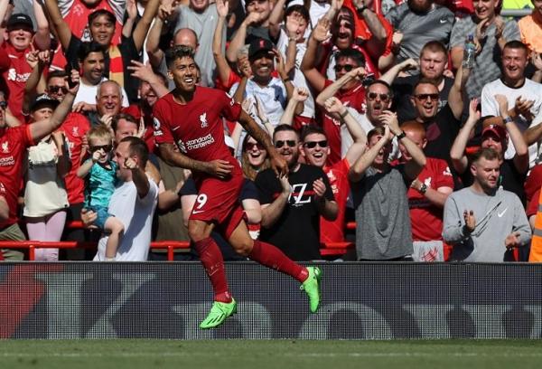 Hasil Liverpool Vs Bournemouth: Roberto Firmino Menggila! The Reds Menang Telak 9-0