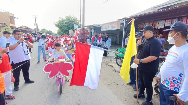 Festival Budaya dan Sepeda Hias Semarakan Gebyar Merdeka HUT RI ke-77 di Kelurahan Amplas