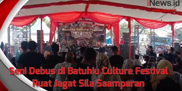 VIDEO, Seni Debus di Batuhiu Culture Festival Ruat Jagat Sila Saamparan