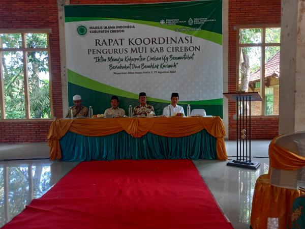 Gelar Rakor, MUI Kabupaten Cirebon Ikhtiar Menuju Kabupaten Cirebon Lebih Baik