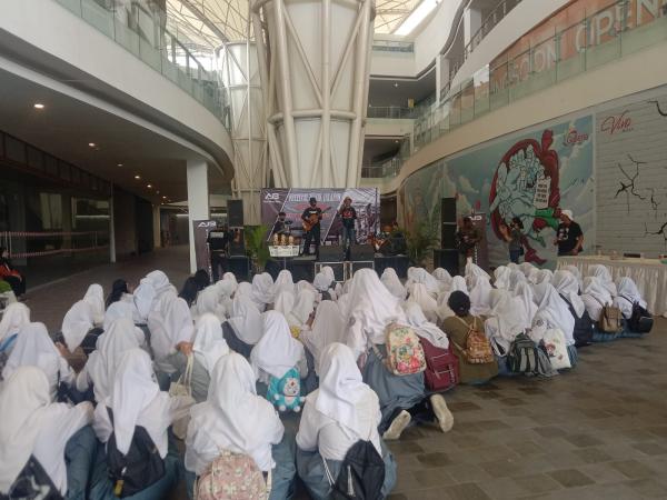 Ratusan Siswa di Bogor Ikuti Penyuluhan Bahaya Narkoba Digagas Wartawan dan Kepolisian