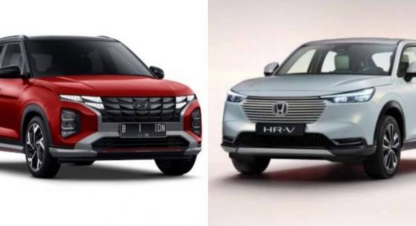 Pilih Desain Ciamik atau Fitur Canggih, Adu Komparasi Hyundai Creta Vs Honda HR-V