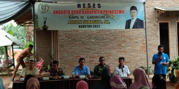 Foto Reses Anton Subagiyo Anggota DPRD Pringsewu
