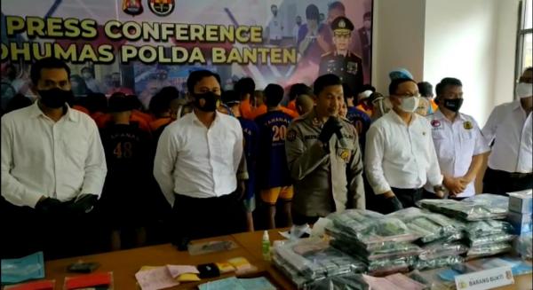 Dalam Satu Pekan, Ditresnarkoba Polda Banten Berhasil Tangkap 36 Pelaku Penyalahguna Narkoba