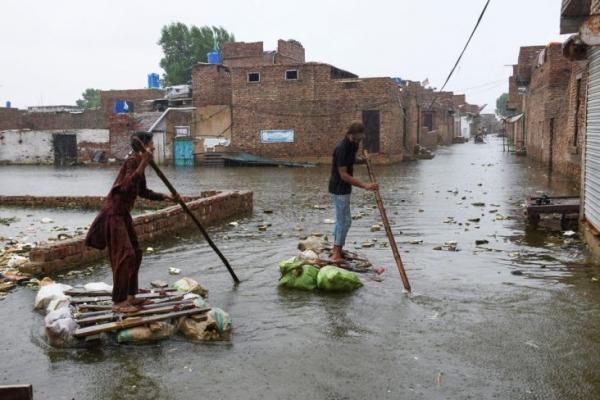 Ngeri!, Sepertiga Wilayah Pakistan Terendam Banjir