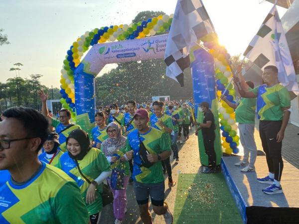 BPJS Ketenagakerjaan Tingkatkan Produktivitas Pekerja Lewat Gerakan Sejuta Langkah