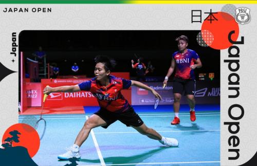 Apriyani Rahayu/Siti Fadia Lolos ke 16 Besar di Japan Open 2022, Menang Dua Gim Langsung