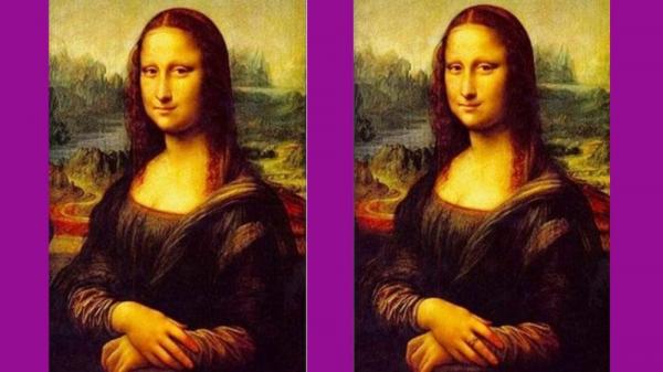 Tes IQ: Temukan 2 Perbedaan di Gambar Lukisan Monalisa Ini, Jenius Pasti Menemukannya