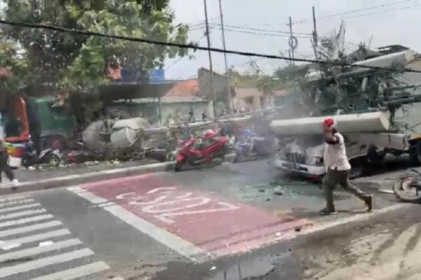 Update Korban Kecelakaan Maut Truk Trailer di Bekasi, 11 Orang Tewas