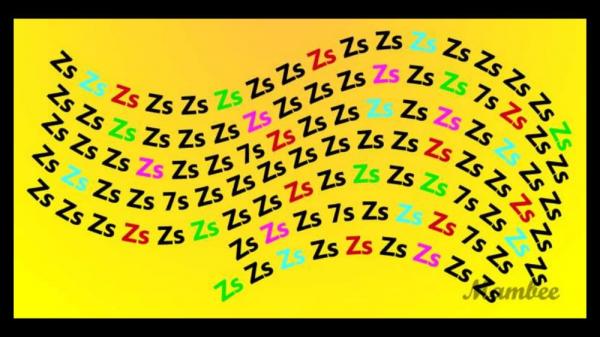 Tes Fokus: Temukan 7s yang Tersembunyi dalam Zs, Seberapa Cepat Anda Menemukannya?