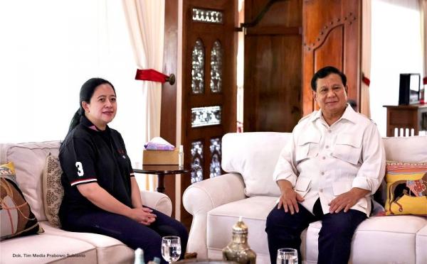 Prabowo Berharap Puan buat Koalisi Besar Pilpres 2024 
