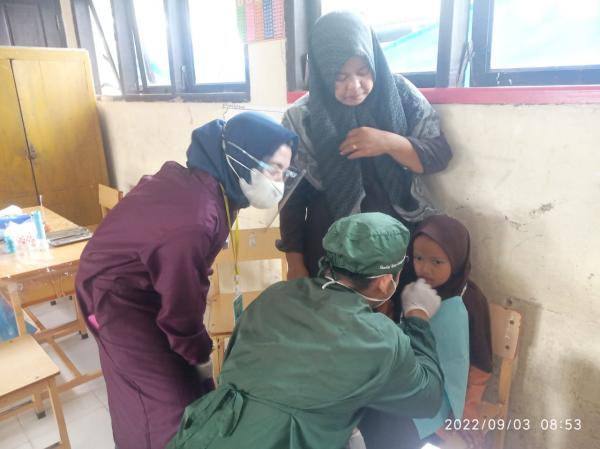 Mahasiswa Kedokteran Gigi USK Gelar Bakti Sosial di Samalanga