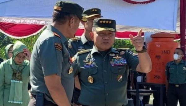 KSAD TNI Dudung Abdurachman Pimpin Sertijab 7 Jabatan Strategis TNI AD