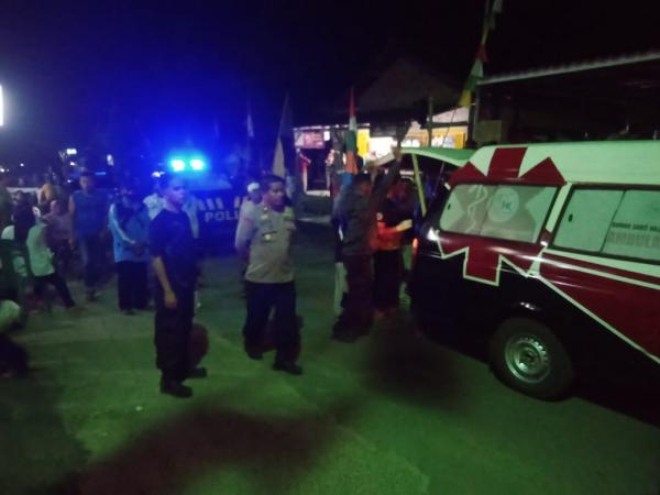 Polisi dan PLN Sigap Padamkan Percikan Api Akibat Konsleting Listrik di RS Haji Kamino