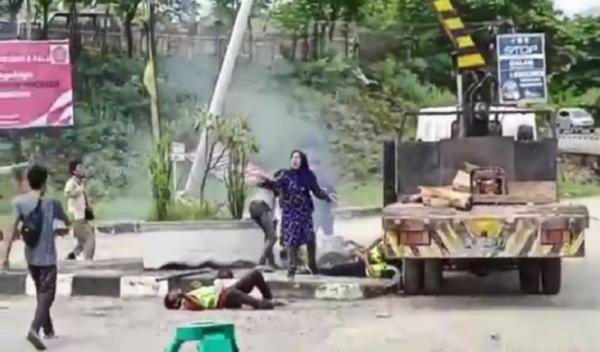 Ya Ampun Tragis! 2 Pekerja Tewas Kesetrum 6 Terluka Tersengat Listrik PJU di Palu