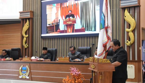 Penjelasan Bupati Pangandaran Mengenai Raperda Perubahan APBD Tahun Anggaran 2022