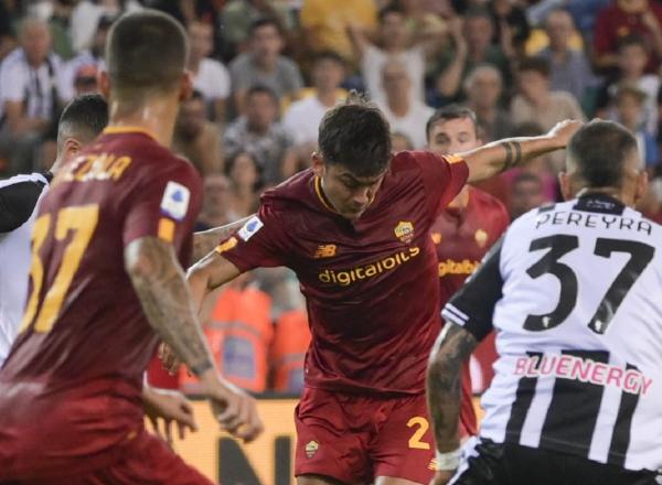 Hasil Udinese vs AS Roma Liga Italia 2022-2023: Kejutan, I Lupi Kena Bantai 0-4!