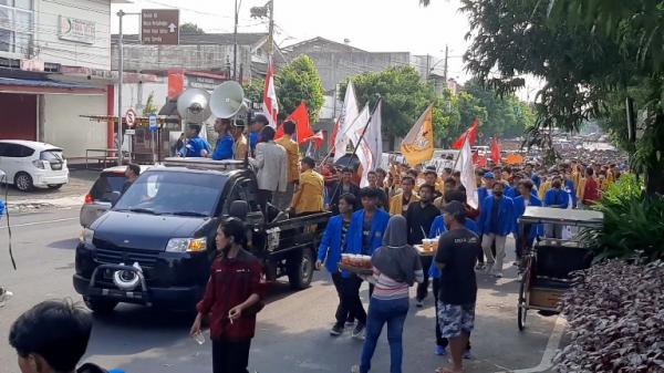 Demo BBM Naik, Sejumlah Ruas Jalan di Purwokerto Dialihkan