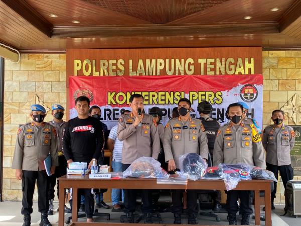 Oknum Polisi di Lampung Tengah Tembak Rekannya Sendiri Sesama Polisi