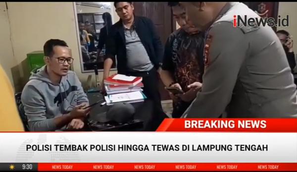 Video Polisi Tembak Polisi Di Lampung Tengah Terungkap
