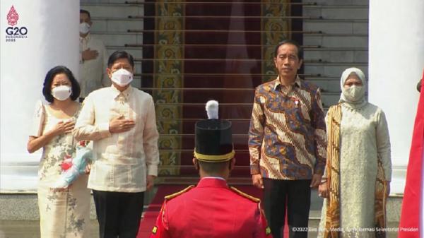 Bertemu Ferdinand Marcos Jr, Presiden Jokowi Sampaikan Dukacita Wafatnya Fidel Ramos