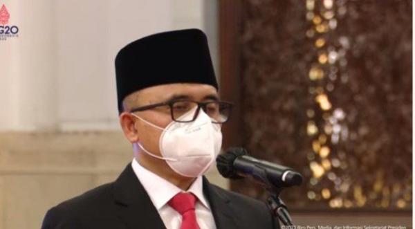 Presiden Jokowi Resmi Lantik Abdullah Azwar Anas Jadi Menpan RB