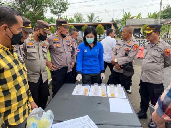 Waduh! Puluhan Perwira Polres Lampung Utara Mendadak Dites Urine, Ada Apa?