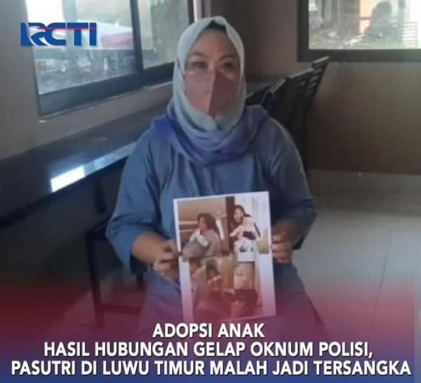 Pilu! Adopsi Anak Hasil Hubungan Gelap Oknum Polisi, Pasutri di Luwu Timur Jadi Tersangka Karena Ini