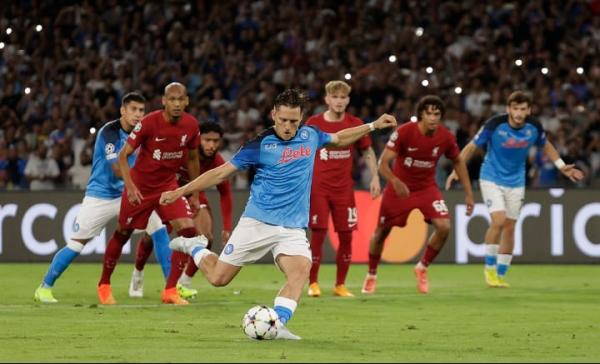 Hasil Liga Champions: Catat Rekor Buruk, Liverpool Dibantai Napoli 4-1