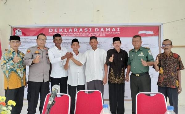 Kecamatan Samatiga Adakan Deklarasi Pilchiksung Pada Tanggal 11 September