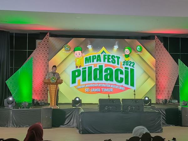 20 Siswa MIN Tampil di Grand Final MPA Fest Pildacil 2022 Kanwil Kemenag Jatim