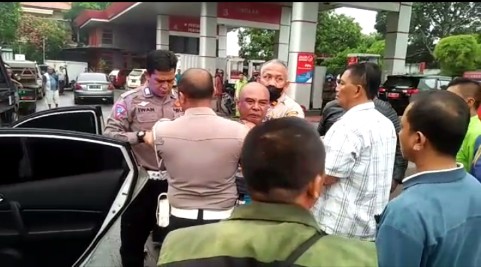 Seorang Pria di Cirebon Coba Bakar SPBU di Jalan Sunan Gunung Jati