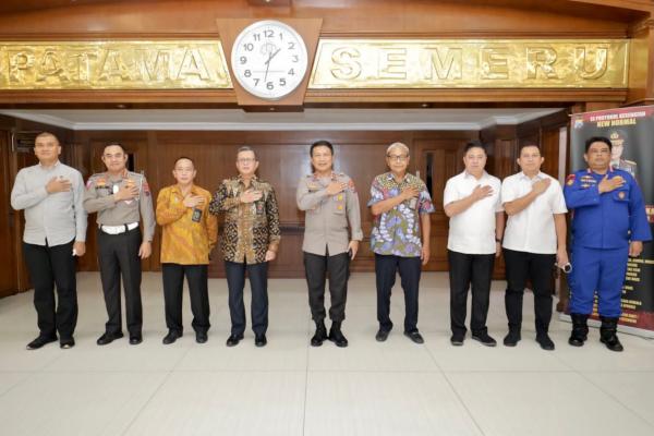 Kapolda Jatim terima Kunjungan Ketua Pengadilan Tinggi Surabaya, Jalin Sinergitas