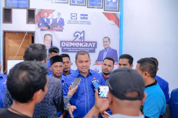 Rayakan HUT Ke 21, Partai Demokrat Aceh Utara Gelar Bakti Sosial