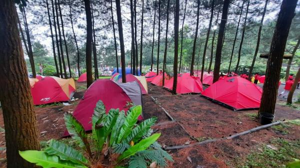 Camping Ground Bukit Nangreu Gunung Galunggung, Cocok untuk Ngecamp Bareng Keluarga