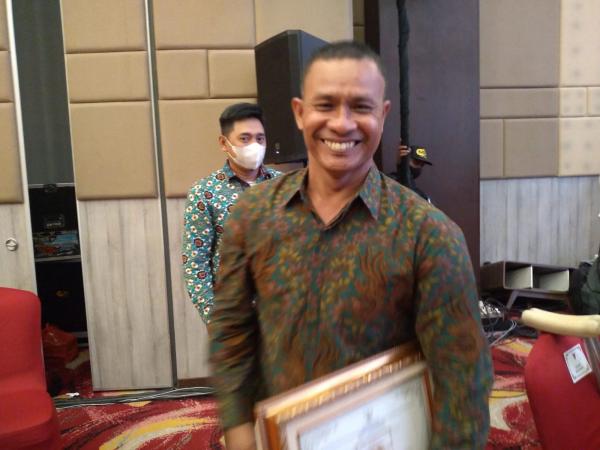 Dapat Haornas Award 2022 Atlet NPCI Kabupaten Bogor Ripin Sembiring Nampak Sumringah