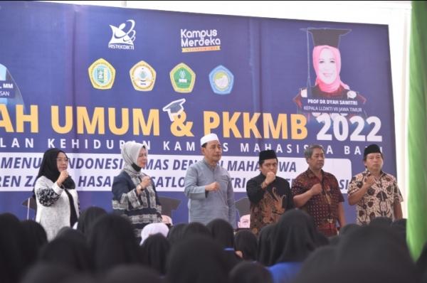 STIKes Hafshawaty dan 2 Perguruan Tinggi ZAHA Genggong Ikuti Kuliah Umum Menyongsong Indonesia Emas