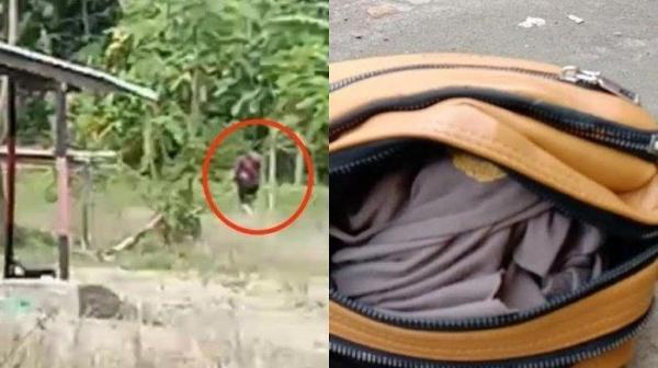 Video Viral Oknum Polisi JS Lari Ke Kebun Menggunakan Sarung Saat Digerebek