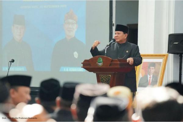 Prabowo Kobarkan Semangat IPSI Jabar: Kita Harus Jadi Bangsa Pendekar, Pantang Menyerah
