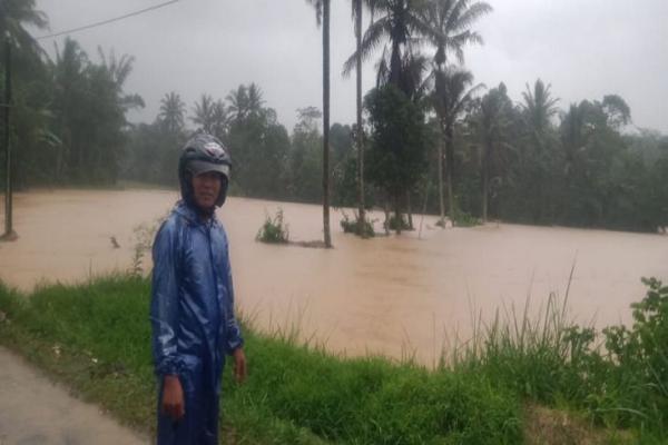 Hujan Deras Bikin Banjir dan Longsor Sukabumi, 19 Hektare Sawah Terancam Gagal Panen